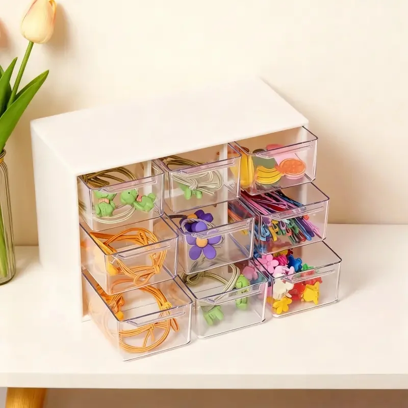 Office Furniture Cabinets - 비즈 재료 보관함. 나인 그리드 서랍형