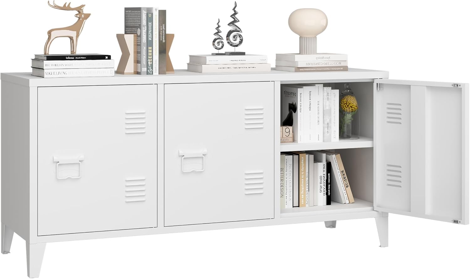 Office Furniture Credenza - 현대식 TV 스탠드 엔터테인먼트 센터, 3개의