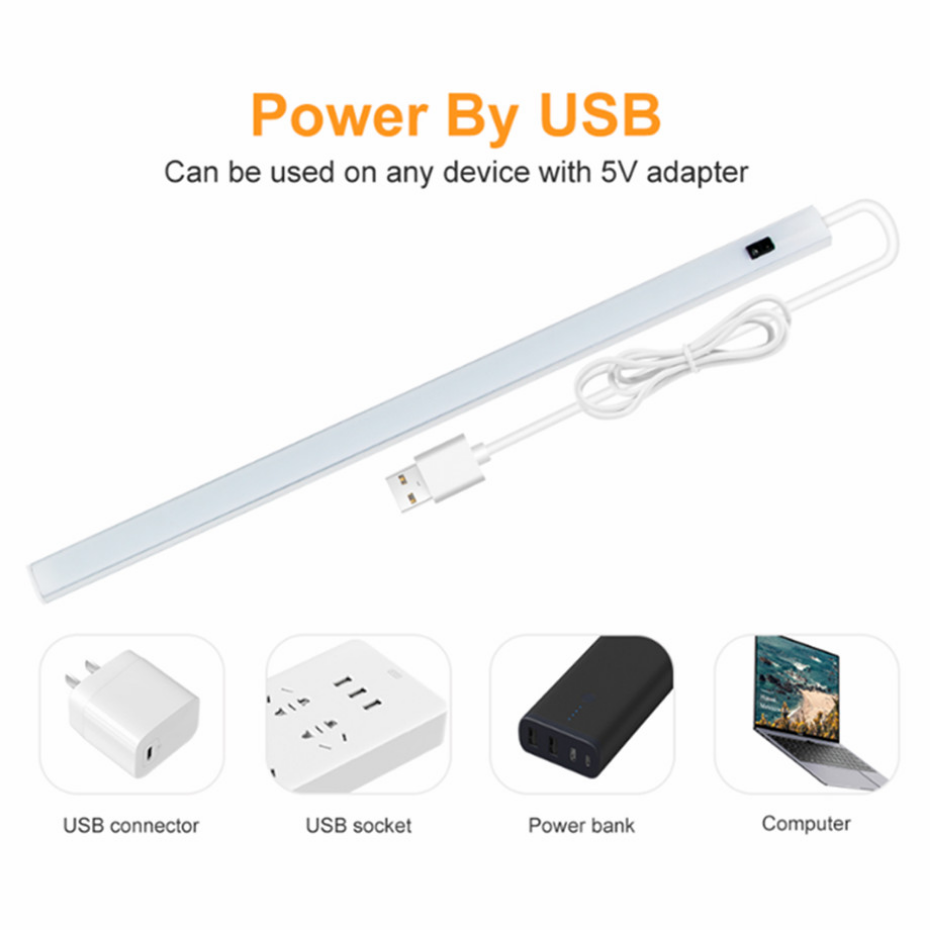 USB LED 스트립 데스크 램프, 핸드 스윕 스위치, - Office Furniture Cabinets 리뷰 및 가격