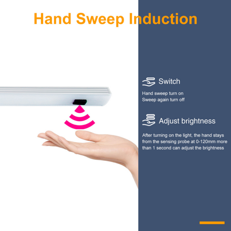 USB LED 스트립 데스크 램프, 핸드 스윕 스위치, - Office Furniture Cabinets 리뷰 및 가격
