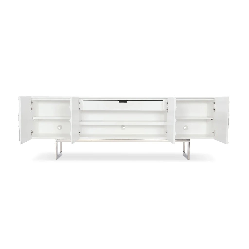 현대적인 거실 가구 화이트 로즈 엠보싱 수납장, 맞춤형 - Office Furniture Credenza 리뷰 및 가격