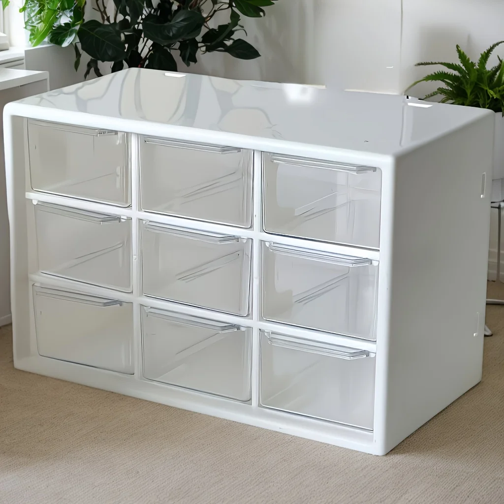 비즈 재료 보관함. 나인 그리드 서랍형 수납함은 쌓을  - Office Furniture Cabinets 리뷰 및 가격