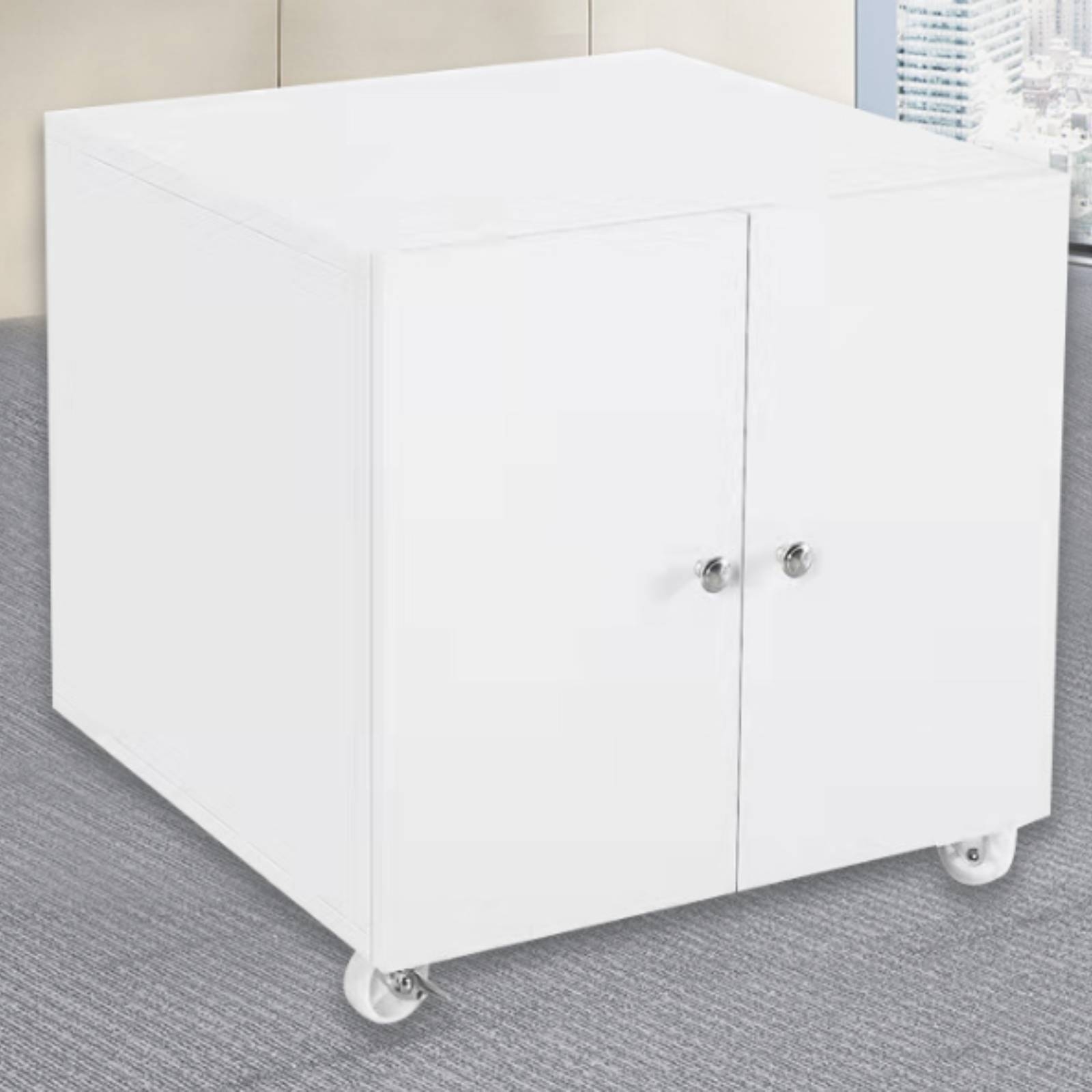 사무용 가구 스틸 캐비닛, 바퀴 달린 밀폐형 낮은 베이 - Office Furniture Cabinets 리뷰 및 가격